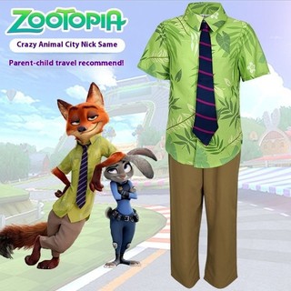 Trang phục hoạt hình phù hợp với nhân vật Nick Fox từ Crazy Animal City