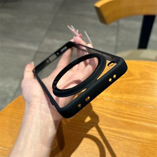 Ốp điện thoại di động dùng cho OPPOfindx8ultra gọng kim loại có độ trong suốt cao PC Ốp lưng mềm chống rơi mẫu mới đơn giản