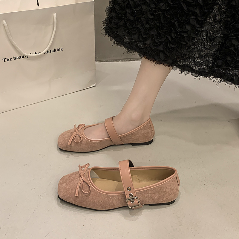 Giày Nữ Atikota Mary Jane Phong Cách Retro Casual Thoải Mái Thời Trang Nhẹ Ngoài Trời Đế Bằng