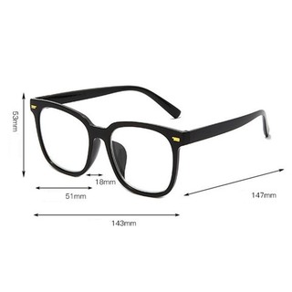 Kính râm vuông lớn cổ điển UV400 Kính râm chống bức xạ Kính thời trang Khung nhẹ Kính mắt dành cho nữ Kính mắt