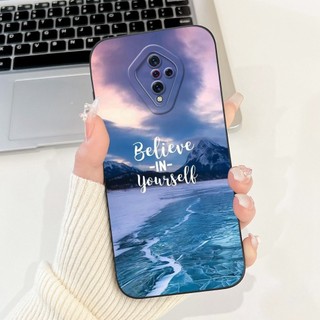 Dành Cho Vivo S1 Pro (1920) / S1 (1907) Vỏ Tranh Đi Biển Dusk Thời Trang Mới VivoS1 S1Pro Vỏ Điện Thoại Silicon Mềm Bảo Vệ Ống Kính