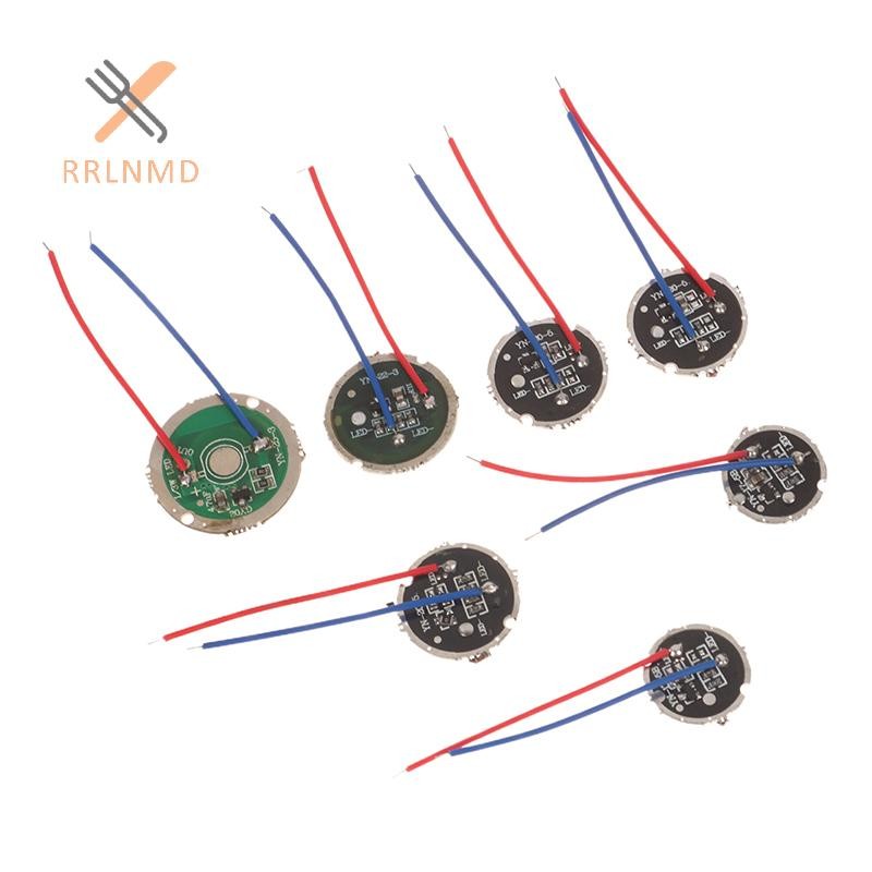 RRLNMD 1 / 3 / 5Mode Q5 XPE R3 Led 3W Trình điều khiển Led Dòng điện không đổi 3.7V cho máy biến áp chiếu sáng Chip Bảng điều khiển đèn pin có thể sạc lại MỚI