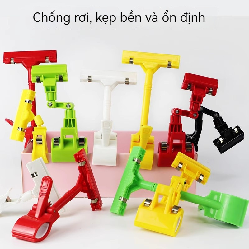 Kẹp Bảng Giá Mica Siêu Thị - Kẹp Sale, Bảng Ghi Giá Sản Phẩm Tiện Lợi Cho Cửa Hàng, Gian Hàng