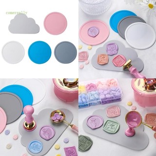 Comereally Sáp Cói Tem Làm Mát Demoulding Tấm Lót Cho DIY Sáp Con Dấu Tấm Silicon Lót Sáp Niêm Phong Miếng Lót Sáp Niêm Phong M