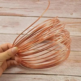 Cuộn dây ống đồng mềm 1-10Meter OD 2 / 3 / 4 / 5 / 6 / 8 / 9 / 10 / 12mm 99,9% Đồng nguyên chất Ống điều hòa làm mát Đồ thủ công DIY