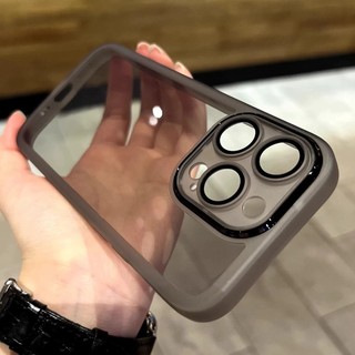 Ốp lưng iPhone silicone mềm cao cấp chống sốc kèm kính camera bảo vệ cho iPhone 17 16 15 14 13 12 11 Pro Max XS XR 7P 8P