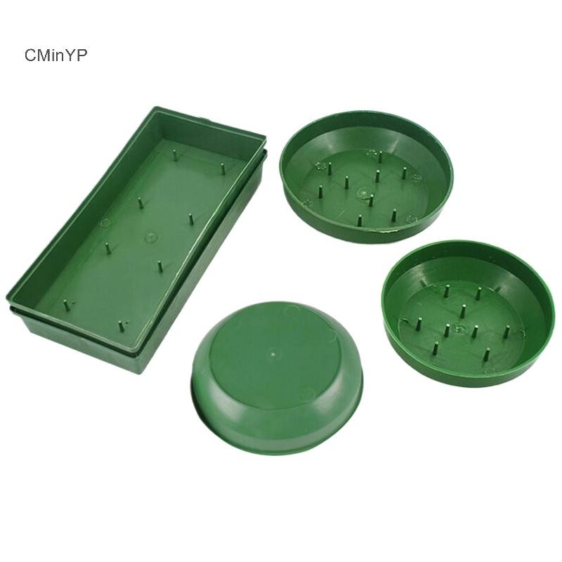CyinYP Xốp cắm hoa, khay cố định, bùn giữ hoa, trang trí bình/bát, tiệc cưới, lối đi
