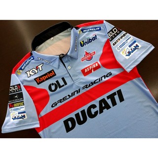 Áo sơ mi POLO Moto GP Đội Gresini Raceini Mg0079 Ania Lay 23 size S-5xl