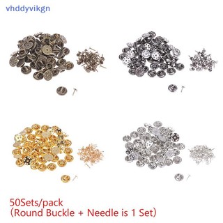 VHDD 50 Bộ Vòng Kim Loái Khóa Pin Lưng Trâm Huy Hiệu Giá Đỡ Ve Áo Đế Cho DIY Trang Sức Thổ Cẩm Thủ Công Phụ Kiện VN