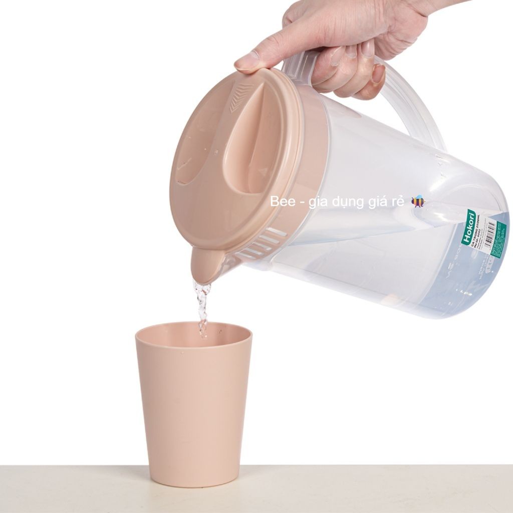 Bộ ca cốc trong 2,5L kèm 4 cốc 330ml chính hãng VIỆT NHẬT (ms 6052-1)
