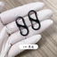 10 Cái / gói Hợp Kim Kẽm Màu Sơn Hình Chữ S Carabiner Hai Đầu Lò Xo Vòng Chìa Khóa Hành Lý Phần Cứng Mặt Dây Chuyền Tự Làm Phụ Kiện Trang Sức