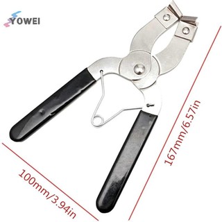 YOWEI Piston Vòng Cài Đặt Piston Vòng Kìm Piston Vòng Máy Nén Dụng Cụ Thép Không Gỉ Bảo Trì Xe Kẹp Động Cơ VN