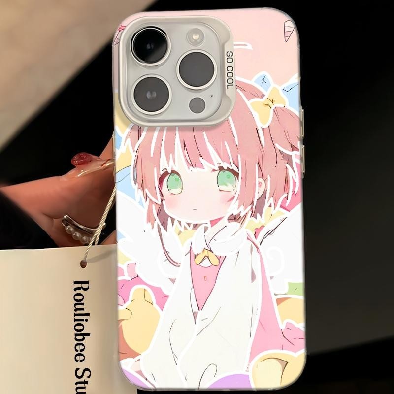 Ốp Lưng iPhone Họa Tiết Sakura (Cardcaptor) Công Nghệ IMD Chống Trầy Xước | Tương Thích iPhone 16/15/14/13/12/11 Pro Max