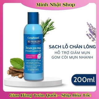 [DATE MỚI] Toner Compliment No Problem Salicylic Acid Làm Sạch Da Kiềm Dầu Giảm Mụn 200ml - HÀNG NGA CHÍNH HÃNG
