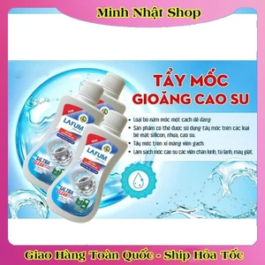 Tẩy mốc gioăng cao su LAFUM loại bỏ nấm mốc trên bề mặt cao su máy giặt tủ lạnh, silicon, nhựa.