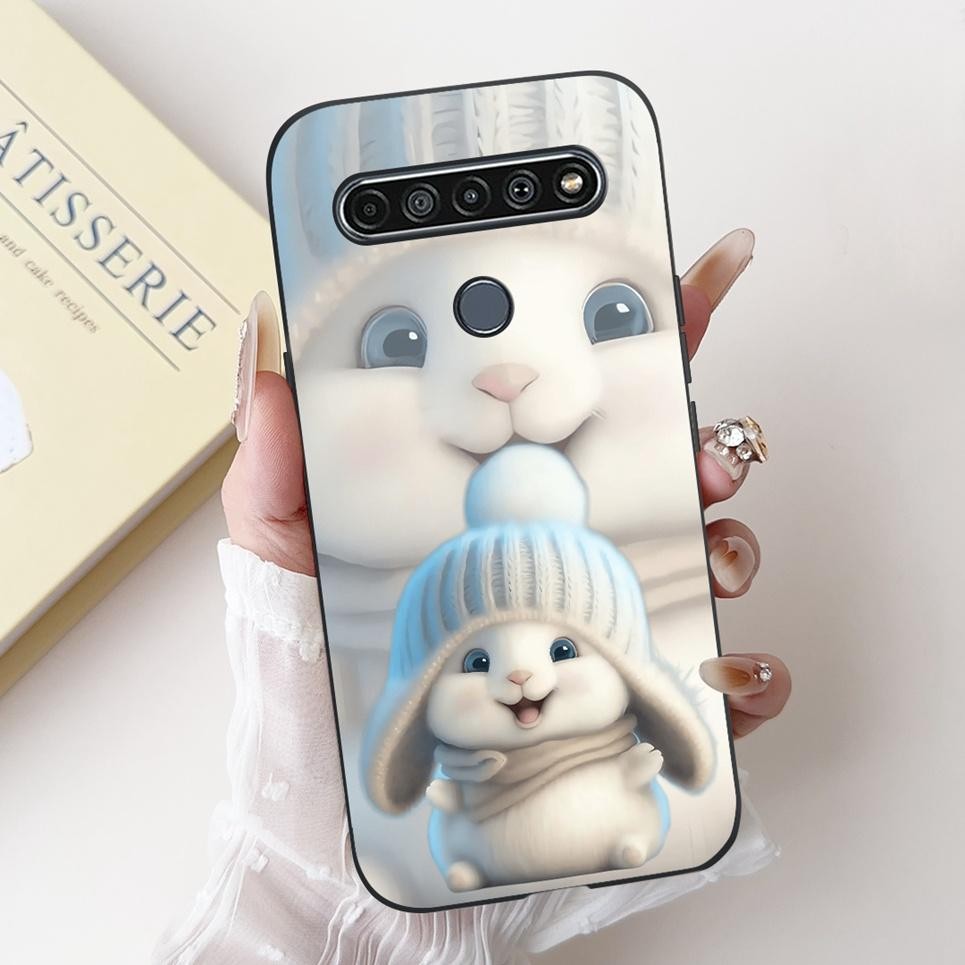 Họa Tiết Thời Trang Hoa Động Vật Đáng Yêu Cho LG K61 Q61 2020 / LG K52 Q52 2020 Ốp Lưng Điện Thoại Mờ Mềm Lỏng Silicon