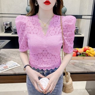 Trang phục hiện đại Philippines cho phụ nữ, áo blouse cỡ lớn, thêu lỗ đơn giản, ren tương phản, Barong cho phụ nữ, trang phục lấy cảm hứng từ ASEAN và châu Á