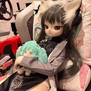 Hai Chiều Thực Thể Anime Silicone Hình Búp Bê Xương Khớp Con Rối Mô Phỏng Nhỏ bjd
