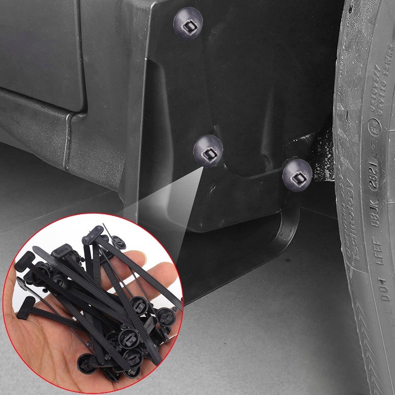 Khóa buộc cáp bền đa năng - Dây buộc Nylon tự khóa - Phụ kiện sắp xếp cáp đa năng cố định