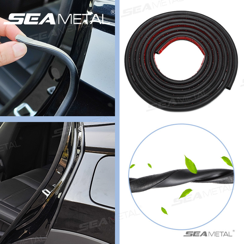 SEAMETAL Cửa Ô Tô Cao Su Dải C-Pillar Khoảng Cách Cửa Chất Làm Đầy Dải Thời Tiết Linh Hoạt Cách Âm Dải Niêm Phong Chống Thấm Nước