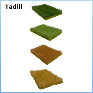 Tadill Mini Grass Tufts Mô hình cỏ thu nhỏ Diorama DIY Hand Torn Mini Phong cảnh cho 1 / 35 1 / 64 1 / 87 Bàn cát phong cảnh đường sắt
