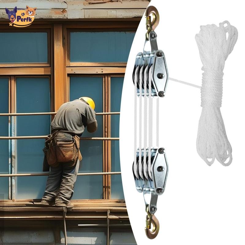 Palăng ròng rọc Tiết kiệm nhân công di động Khối nhỏ gọn và hệ thống ròng rọc giải quyết