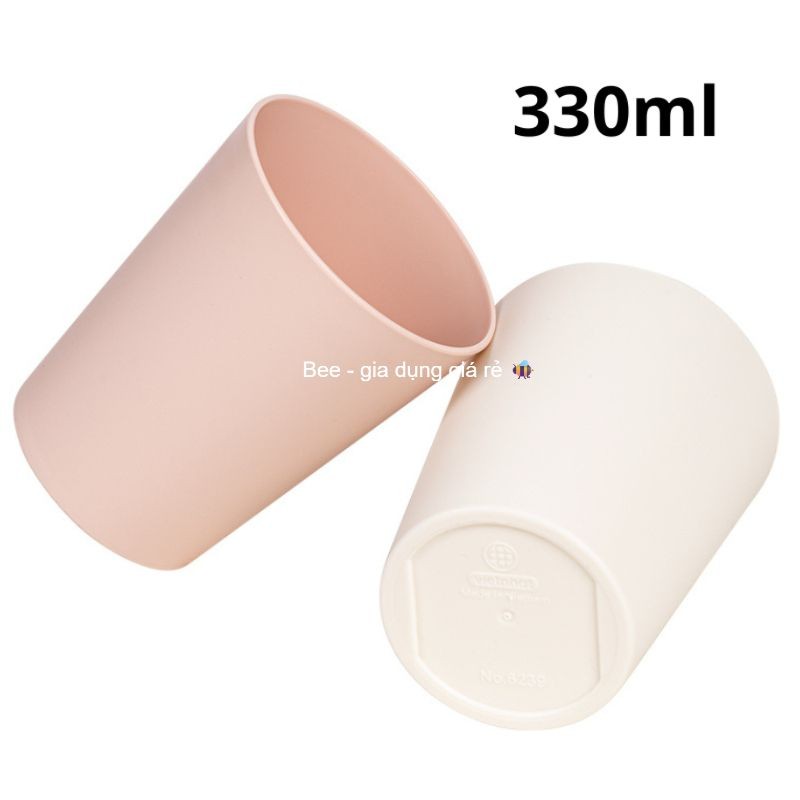 Set 10 Cốc tròn 330ml thân cốc dày, trơn nhẵn không lo rơi vỡ chính hãng VIỆT NHẬT ( mã 6239)