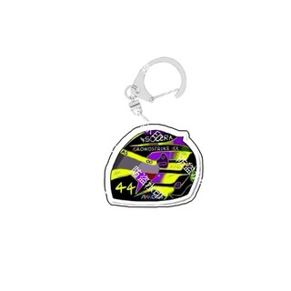 [Chìa khóa] Mũ bảo hiểm tay đua F1 Hamilton Norris Russell, móc khóa acrylic cao cấp VLPE