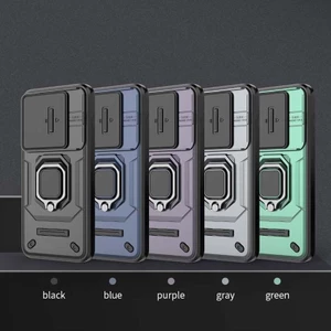 Vỏ từ tính ô tô Xiaomi 13 13T Pro 14 14T Pro 14Pro 14Ultra Cửa sổ đẩy sang trọng Camera từ tính Bảo vệ Vỏ đựng chống sốc