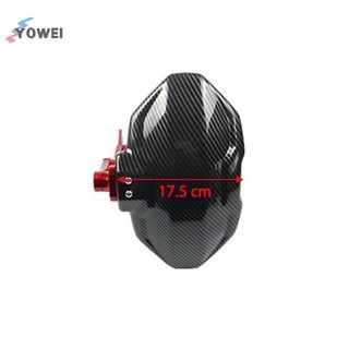 YOWEI Chắn Bùn Xe Máy Sợi Carbon Kết Cấu Chắn Bùn Xe Điện Chắn Bùn Đa Năng Sợi Carbon VN