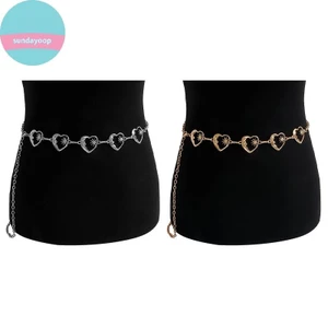 Sund Bông Tai Kẹp Punk Mặt Trăng Kim Loại Thắt Lưng Nữ Vintage Punk Gothic Mặt Trăng Mặt Trời Cao Cấp Dây Xích Thắt Lưng Mặt Dây Chuyền Nữ VN