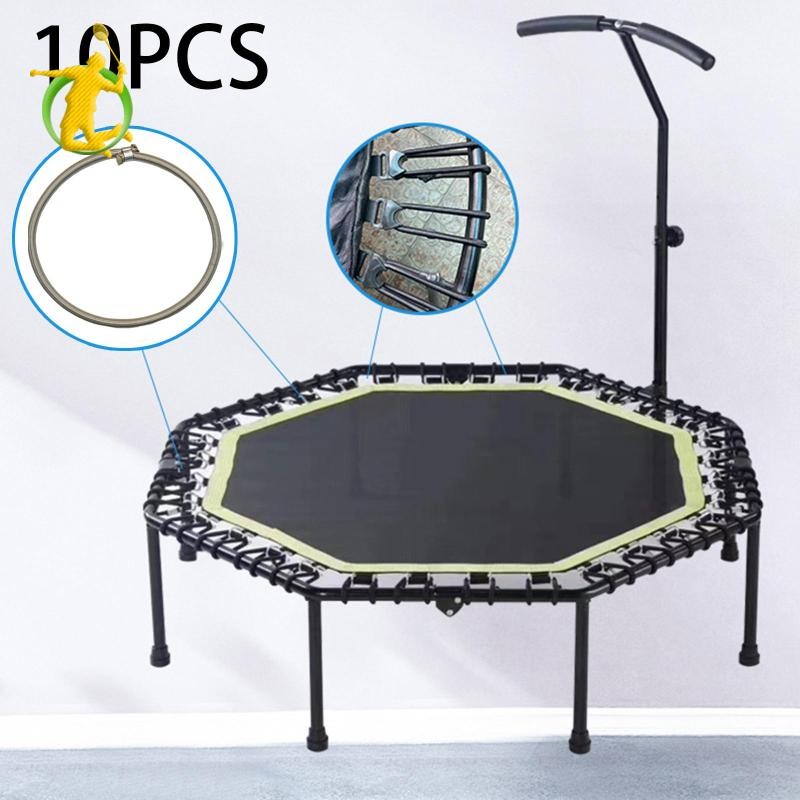 Trampoline Dây Đàn Hồi 10 Chiếc, Dây Chống Mài Mòn 8 Mm Thay Thế Cao
