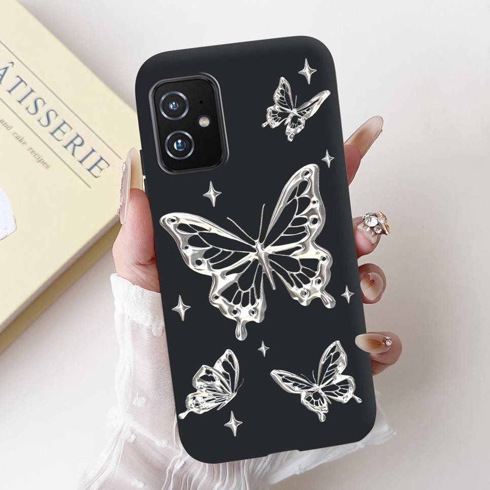 Họa Tiết Thời Trang Hoa Động Vật Đáng Yêu Cho ASUS Zenfone 7 8 ZS670KS ZS671KS ZS590KS Ốp Điện Thoại Silicon Lỏng Mềm Mờ