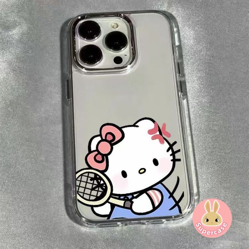Vỏ cặp đôi mèo Kitty cho Google Pixel 10 9 9A 8 Pro 8A 7 Pro 7A 6A 5 XL 5A 4 4A 5G 4G 3A Vỏ điện thoại dễ thương Mạ khung máy ảnh Vỏ mặt sau hoạt hình