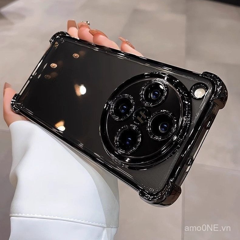 [Ốp bảo vệ bốn góc chống rơi] cho OPPO Find X8 Ultra/Pro/S/S+ TPU mềm đệm khí mạ điện