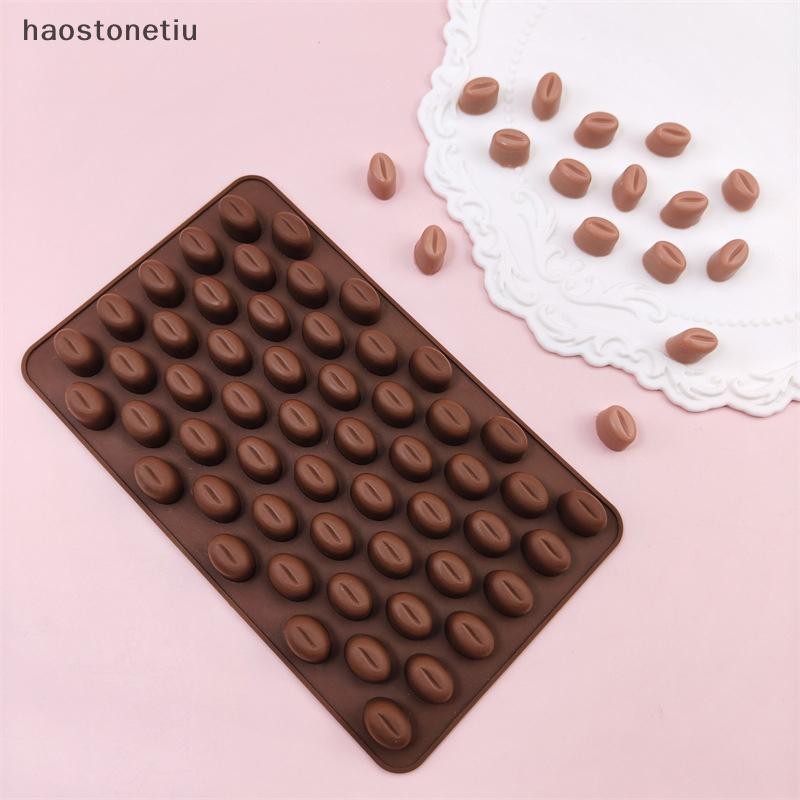 HA 7 / 55 Khoang Cà Phê Đậu Sô Cô La Sugarcraft Kẹo Khuôn Silicon Fondant Bánh Trang Trí Nướng Bánh Ngọt Dụng Cụ n