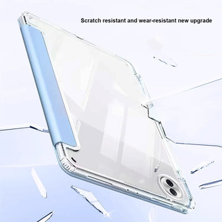 Ốp điện thoại Acrylic trong suốt cho Honor Pad 10 12.1 inch HEY3-W00 / HEY3-W10 Pad 9 MagicPad 2 GT Pro 12.3 Tablet GT 11.5 2025 X9a V9 11.5 X8a X9 Pro Vỏ bảo vệ có khe cắm bút