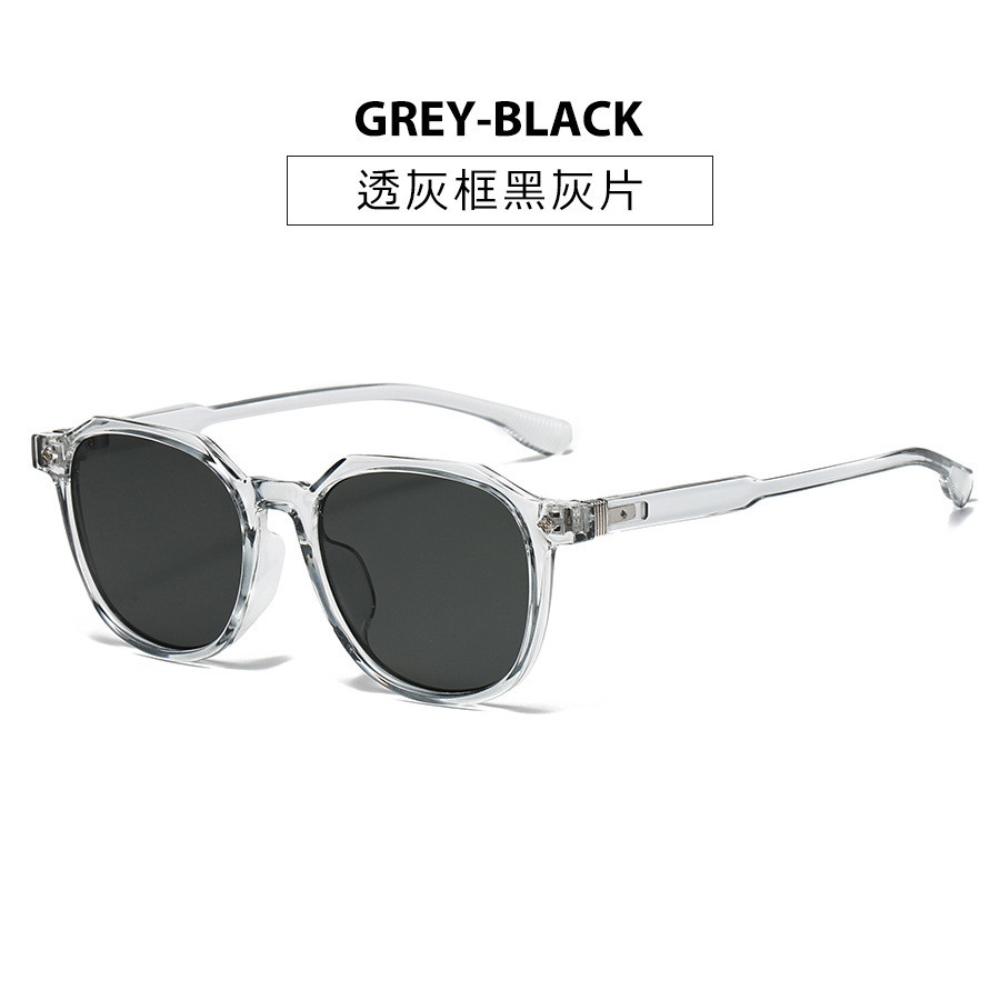 Phiên bản Hàn Quốc Kính râm vuông cổ điển unisex mặt tròn mỏng hơn