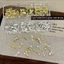 6 Lưới / Hộp Mix Vàng Bạc Nĩa Thìa Bộ Đồ Ăn Hợp Kim Móng Tay Nghệ Thuật Kim Cương Giả Trang Trí Làm Móng Tay Chữa Bùa Phụ Kiện {VN}