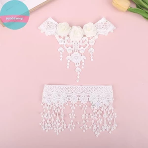 Sund Vintag Cổ Điển Gothic Hình Xăm Ren Choker Dành Cho Nữ Pha Lê Đen Mặt Dây Chuyền Quyến Rũ Vòng Cổ Boho Trang Sức Quà Tặng Giáng Sinh VN