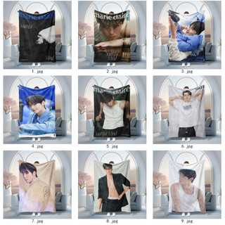 Chăn ngôi sao CHA EUN WOO Chăn Flannel in một mặt Chăn điều hòa không khí Hàng gia dụng