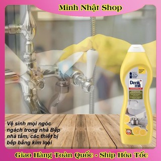 Tẩy rửa xoong nồi bồn rửa Denkmit 750ml tẩy inox sáng bóng -  Hàng nội địa Đức