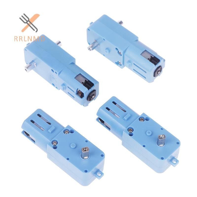 RRLNMD 3V-6V 1: 90 Động Cơ Bánh Răng Xanh Tất Cả Kim Loại / Nửa Kim Loại Trục Đơn Động Cơ Robot Thông Minh Giảm Tốc Tốc Xe TT Động Cơ MỚI