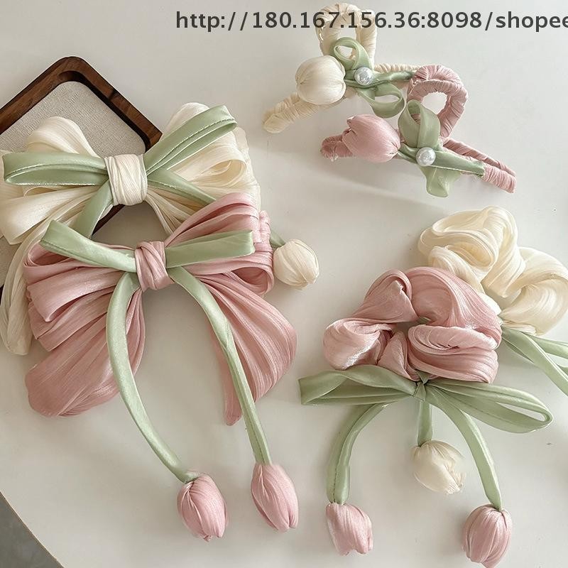 Kudosation Thời Trang Ngọt Ruy Băng Tóc Cho Nữ Bé Gái Dễ Thương Thanh Lịch Nơ Tinh Tế sels Phụ Kiện Tóc Quà Tặng