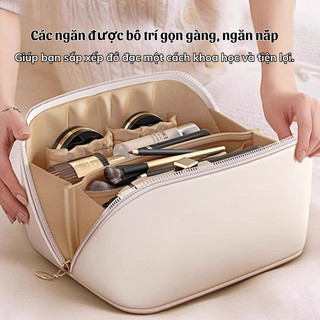 Bunnies House Túi Gối Đựng Make Up – Nhỏ Gọn Tinh Tế, Không Thấm Nước, Siêu Đẹp Cho Phái Nữ