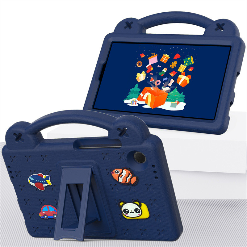 Ốp Lưng Dành Cho Samsung Tab A9 8.7inch SM-X110 SM-X115 2023 Vỏ Chất Liệu Bọt EVA Máy Tính Bảng Trẻ Em An Toàn Trẻ Em Chống Sốc Bảo Vệ Đứng Vỏ