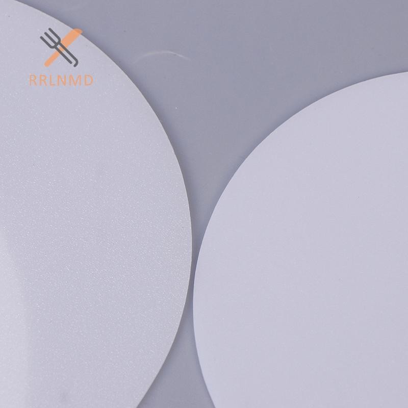 RRLNMD 2 Chiếc Frosted Acrylic 35mm 46mm 50mm 60mm 65mm 70mm Tròn Flat Bán Trong Suốt Đèn Cho Đèn LED Xuống Đèn Pin MỚI