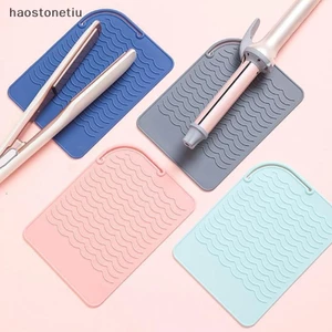 HA Đa Năng Silicon Chịu Nhiệt Miếng Lót Cách Nhiệt Thảm Cho Máy Duỗi Tóc Uốn Nhiệt Dính Uốn Sắt Phẳng n