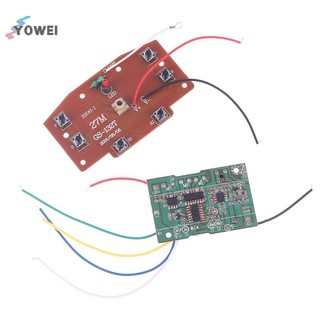 YOWEI 6CH 2.4G Điều Khiển Từ Xa Chất Lượng Cao 27 MHz Mạch PCB Bộ Thu Cho Xe RC Điều Khiển Từ Xa Đồ Chơi Phần VN