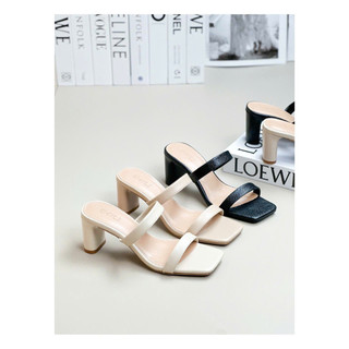 Dép guốc cao 2 quai Mieo Shoes D3033 D3034 D3035